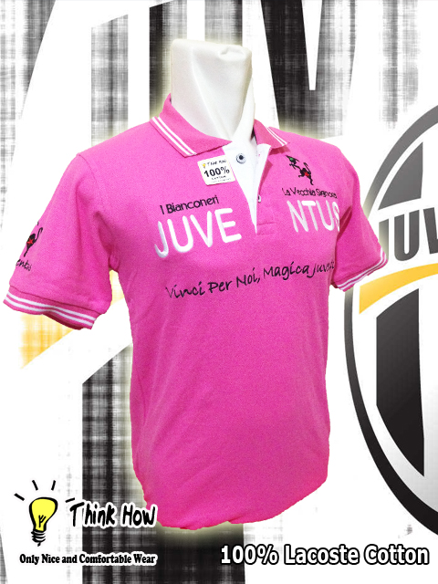 Polo Juventus Pink